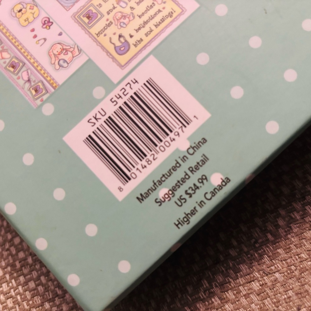 Large Baby Keepsake Scrapbook Keepsake Kit w/ Extras - Picture 14 of 14